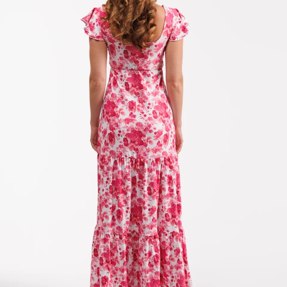 Isabella - Raspberry Chateau Dress - Picture 2 of 4